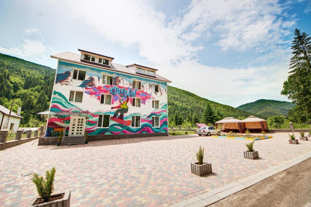Příroda nedaleko hostelu