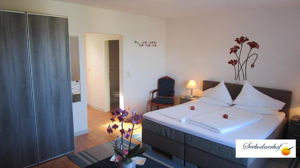 Voodi või voodid majutusasutuse Hotel Klein - Seebodenerhof toas