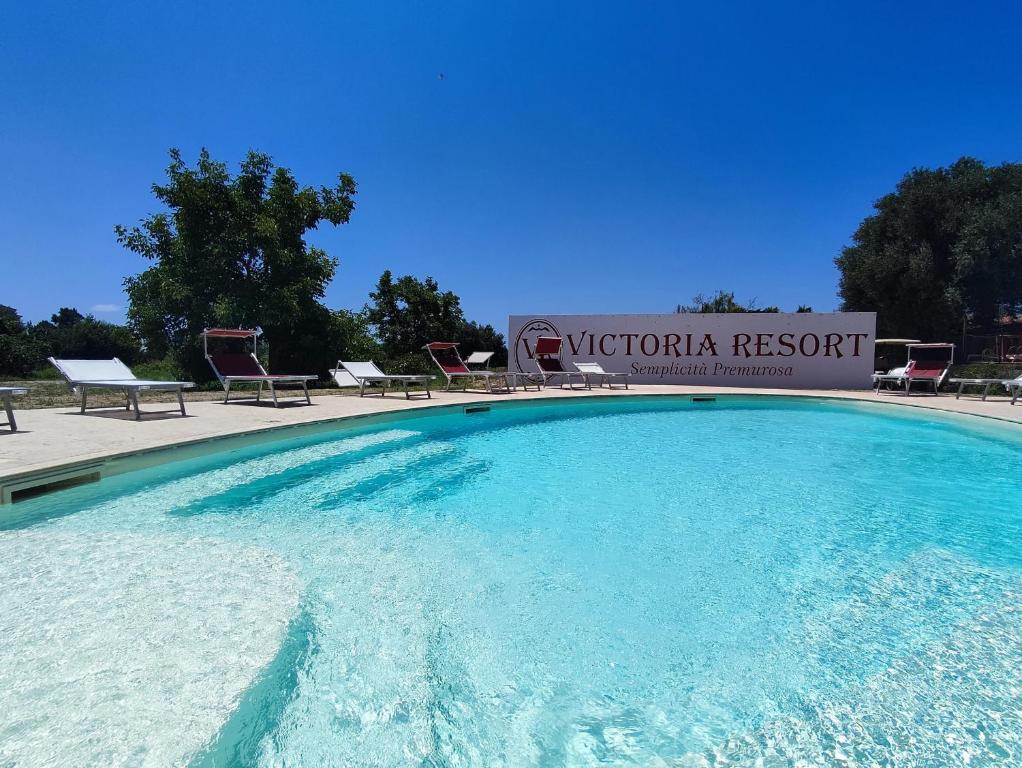 Bazén v ubytování Victoria Resort nebo v jeho okolí