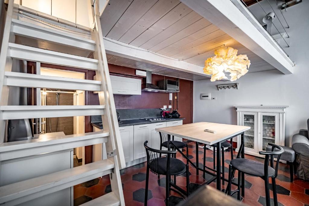 Część wypoczynkowa w obiekcie Roommo Studio San Gallo