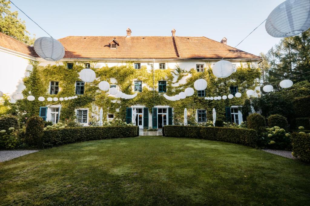 Zahrada ubytování Schloss Ernegg