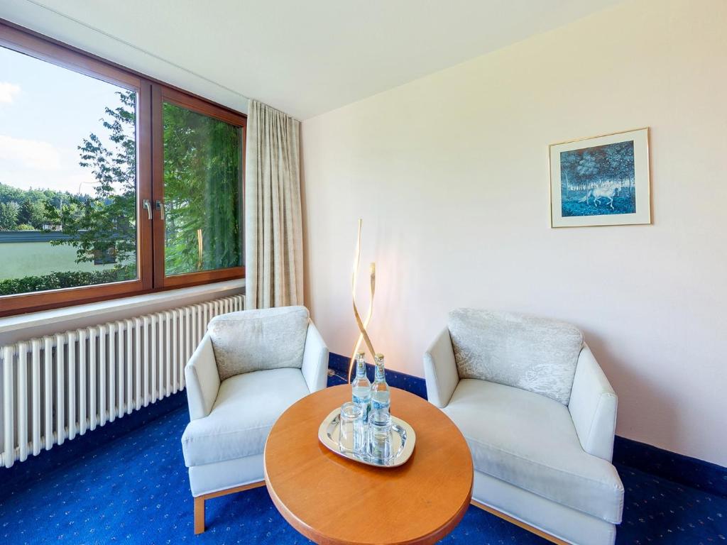 Posezení v ubytování Hotel Hohe Linde