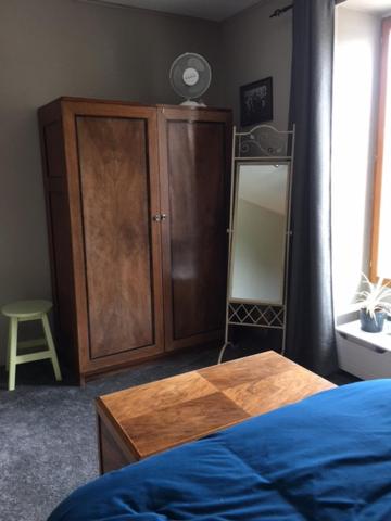 Postel nebo postele na pokoji v ubytování Sourdevalle