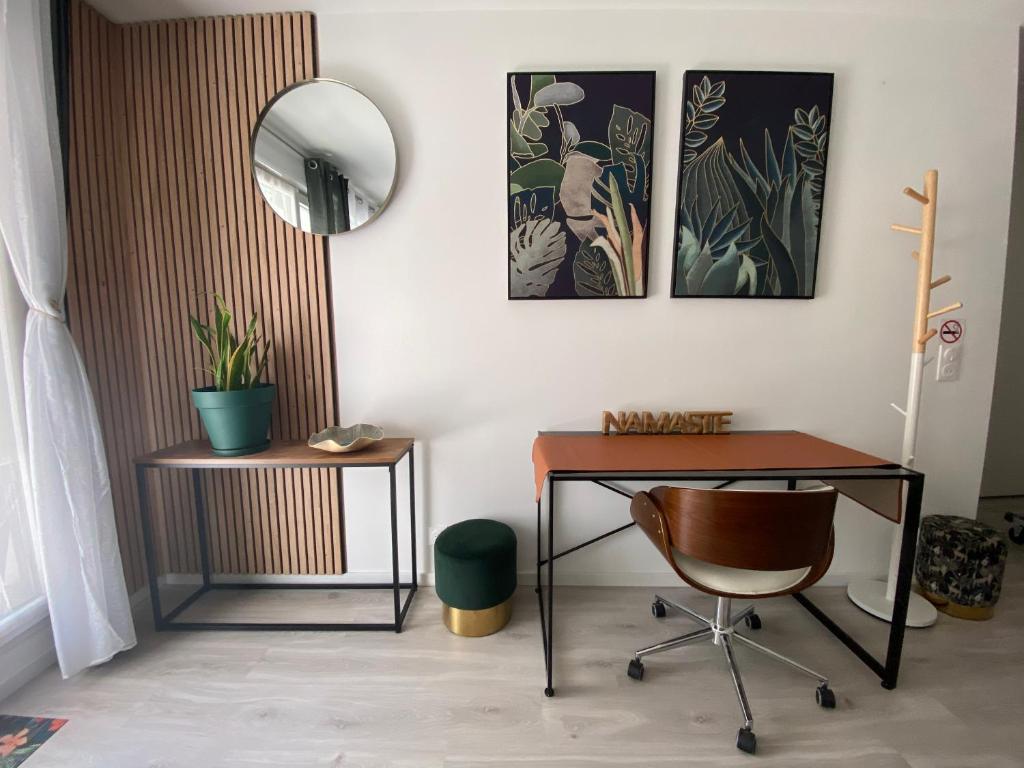 Nouveau F2 au calme proche Paris - Apartamento De Una Habitación