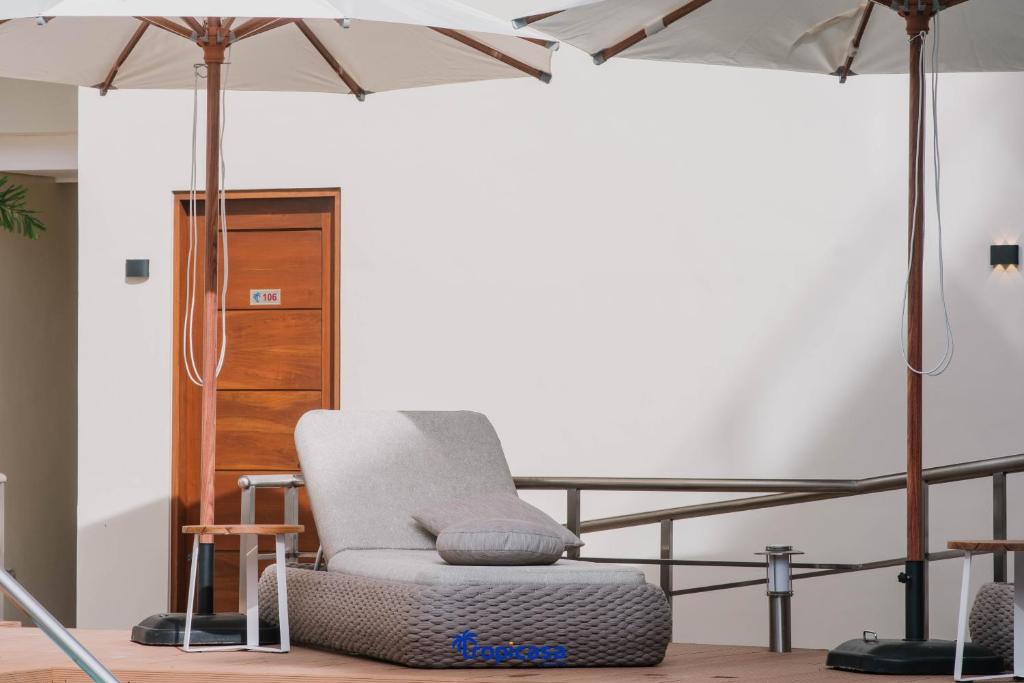 Posezení v ubytování Tropicasa Hotel