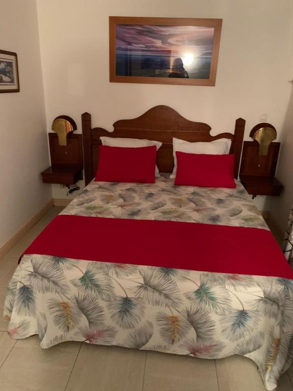 Postel nebo postele na pokoji v ubytování Appartement les pieds dans l’eau