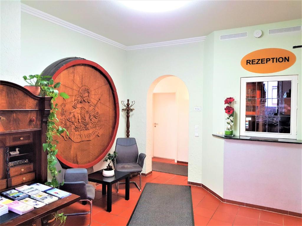 Vstupní hala nebo recepce v ubytování Hotel Brehm