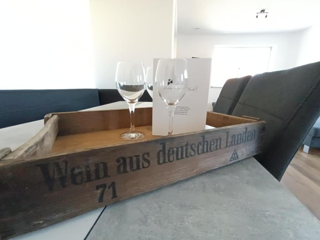 Posezení v ubytování Weinrebenblick