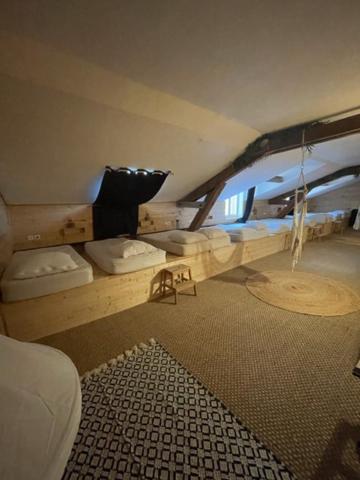 Postel nebo postele na pokoji v ubytování Hotel Du Parc