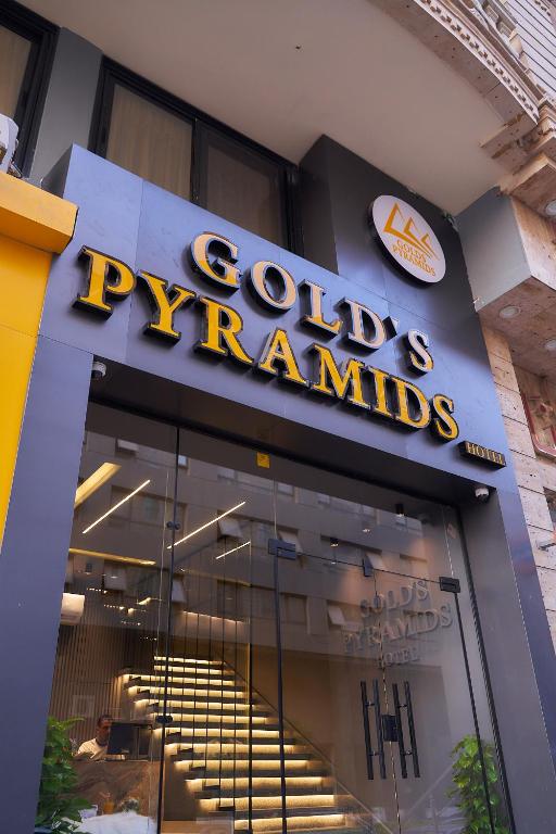 Certifikát, hodnocení, plakát nebo jiný dokument vystavený v ubytování Gold's Pyramids Hotel