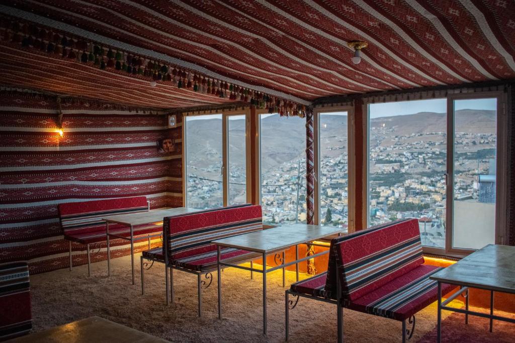 Posezení v ubytování Twilight Hotel Petra