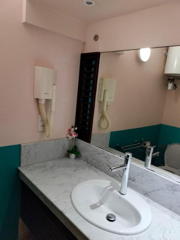 Koupelna v ubytování Appartements vue mer - Résidence de la baie - Tartane