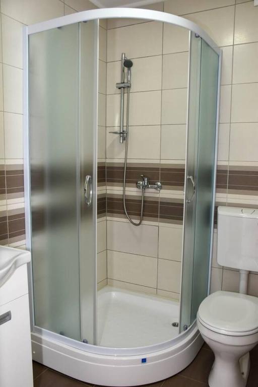 Vannituba majutusasutuses Apartman Centar