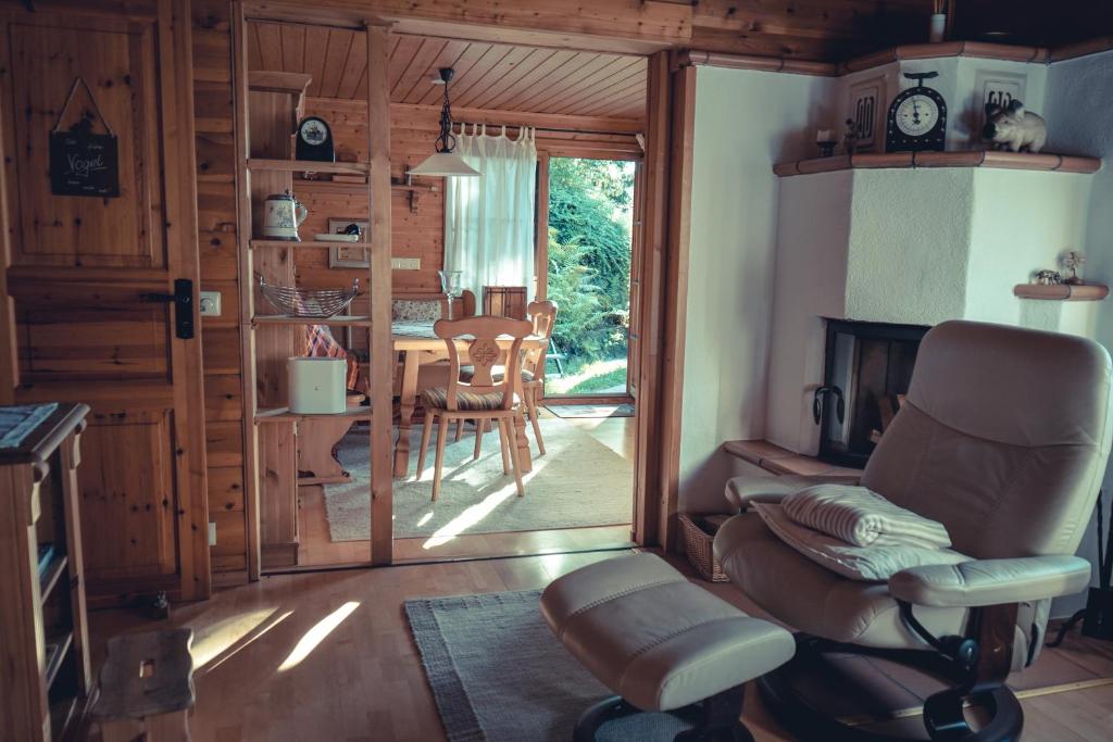 Posezení v ubytování Chalet Spessart
