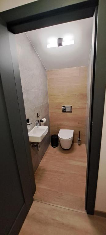 Koupelna v ubytování Apartmány Staroměstská romance