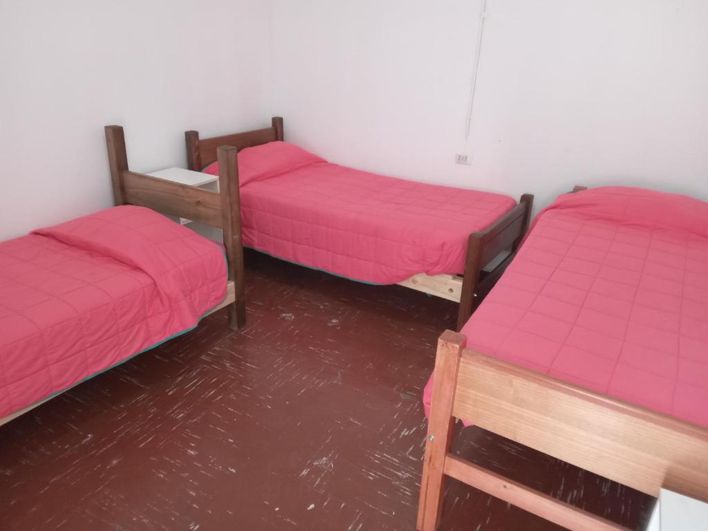 Postel nebo postele na pokoji v ubytování Hostal 4 Estaciones