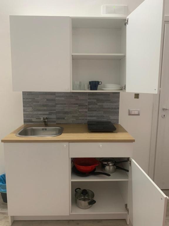 Kuchyň nebo kuchyňský kout v ubytování Loft Home Sweet Home