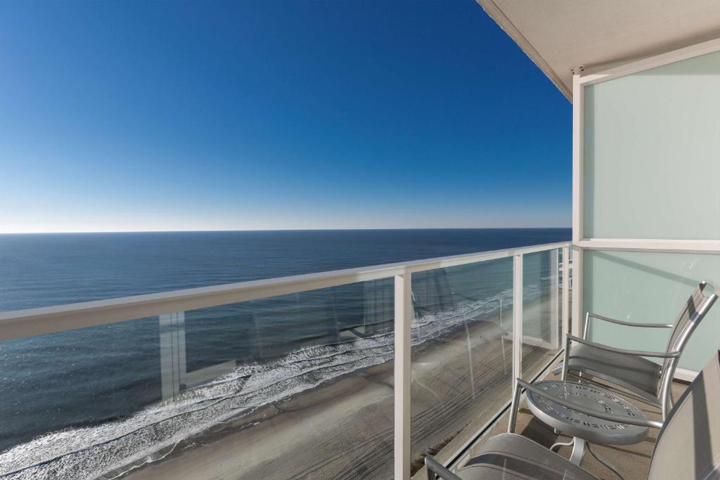 Ein allgemeiner Meerblick oder ein Meerblick von des Resorts aus