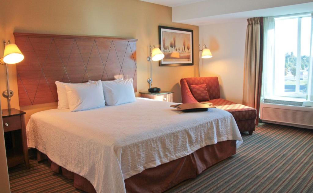 Hampton Inn Hampton-Newport News - 特大号床间 - 可吸烟