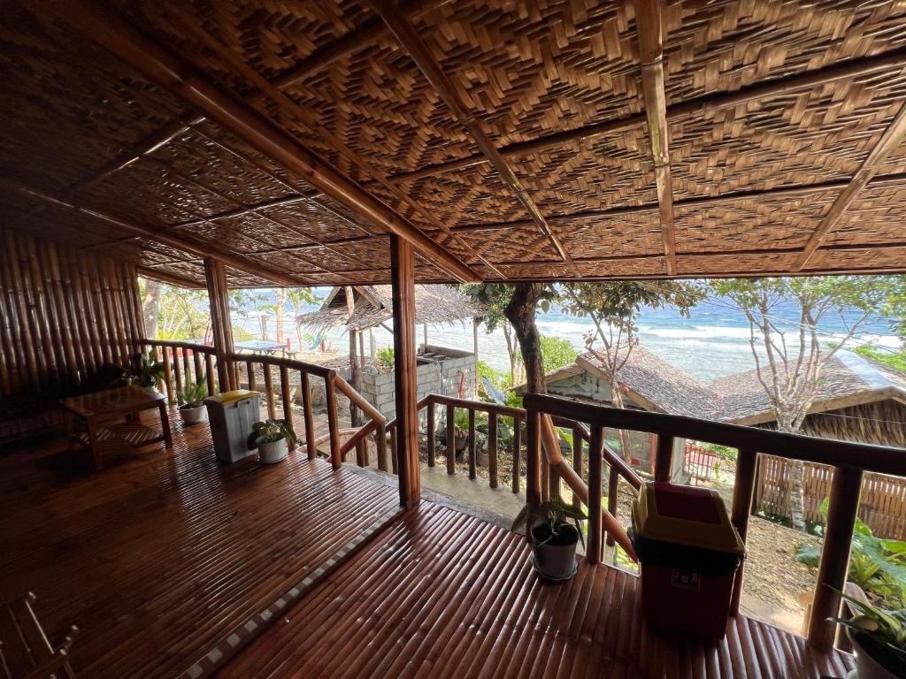 Balkón nebo terasa v ubytování Gratum Beach Resort