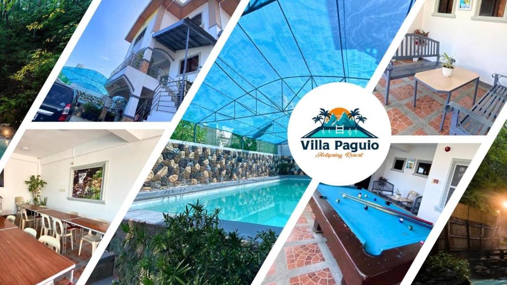 Bazén v ubytování villa paguio hot spring resort nebo v jeho okolí