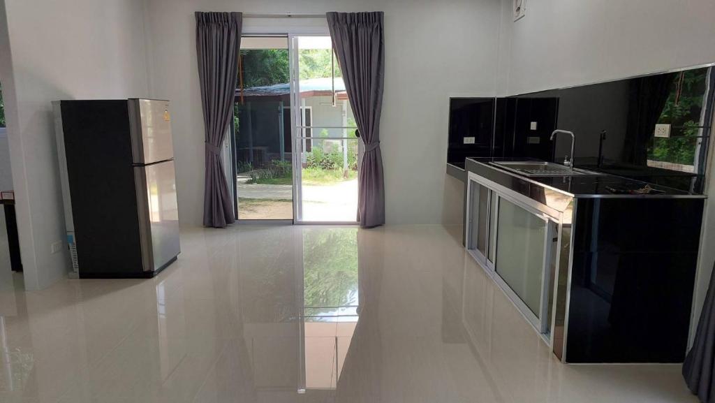Kuchyň nebo kuchyňský kout v ubytování Siva House