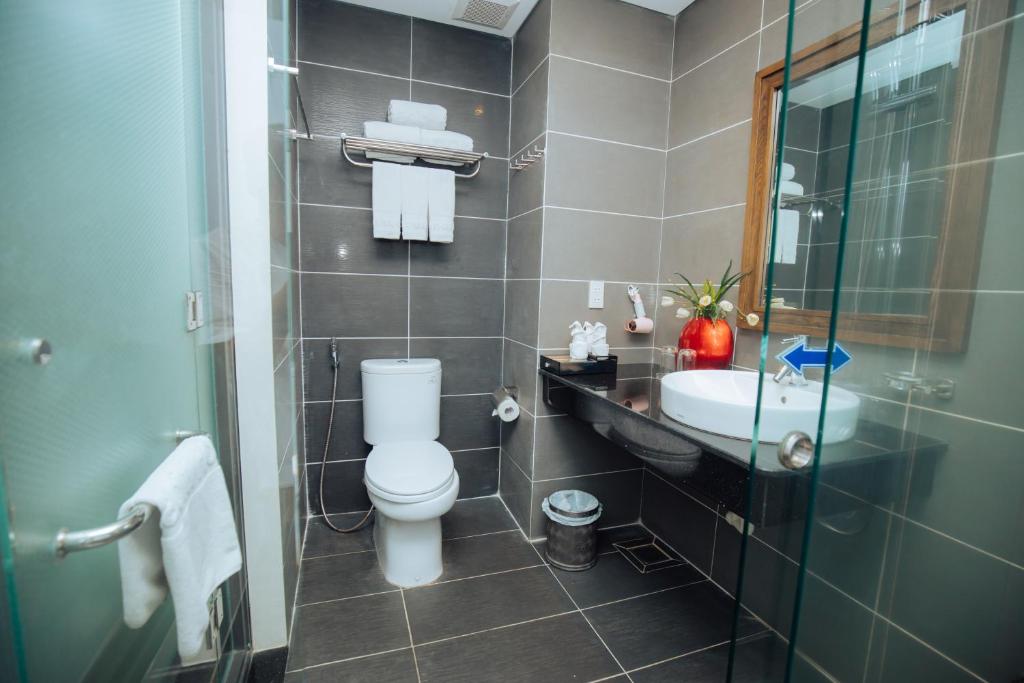 Phòng Superior 2 giường đơn nhìn ra cảnh thành phố
