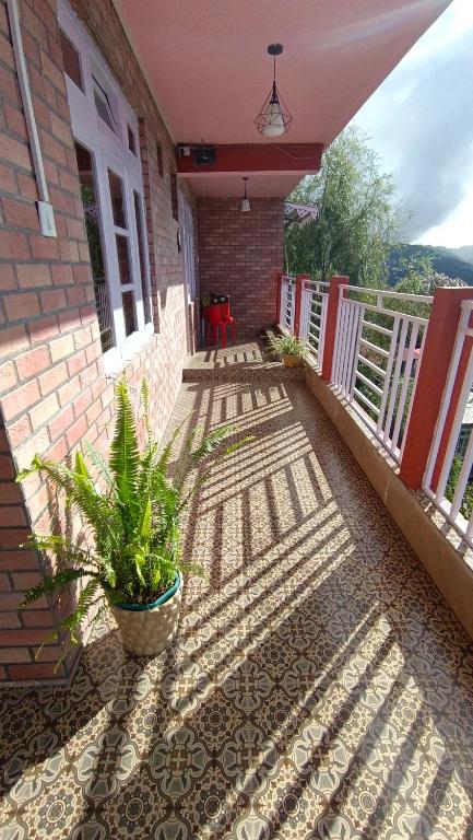 Balkón nebo terasa v ubytování Rambler's Nesting Homestay