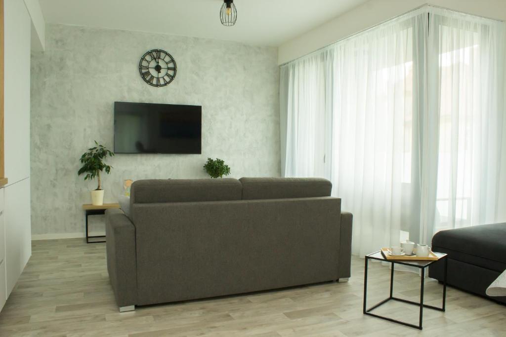 TV a/nebo společenská místnost v ubytování Apartmán X28