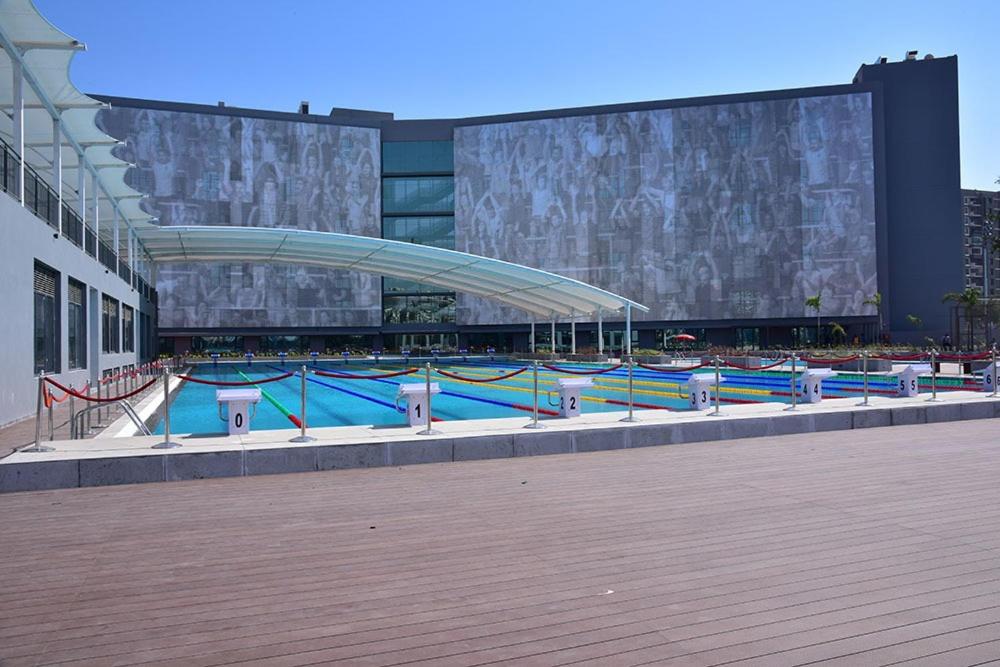 Bazén v ubytování Ibiza Hotel nebo v jeho okolí