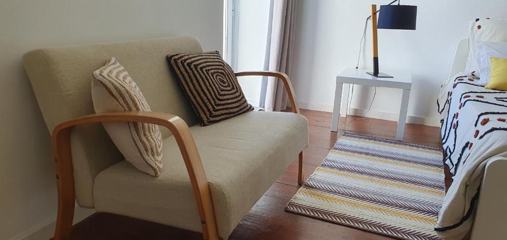 Posezení v ubytování A-Típica GuestHouse