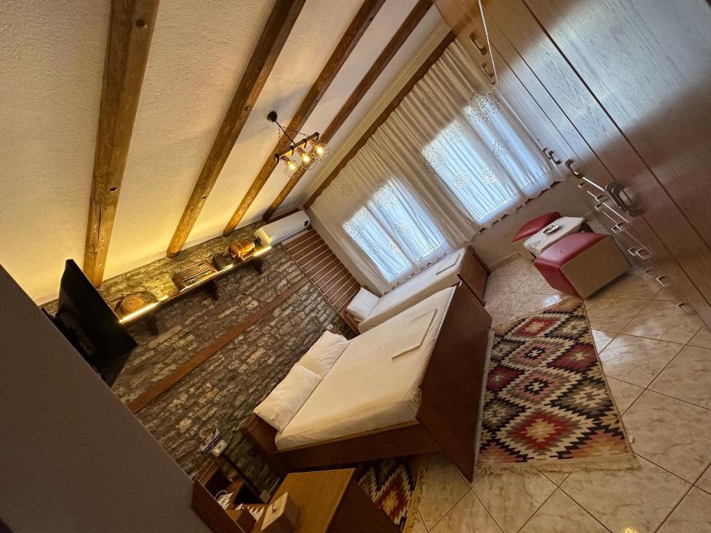Posezení v ubytování Ahmetaj Guest House