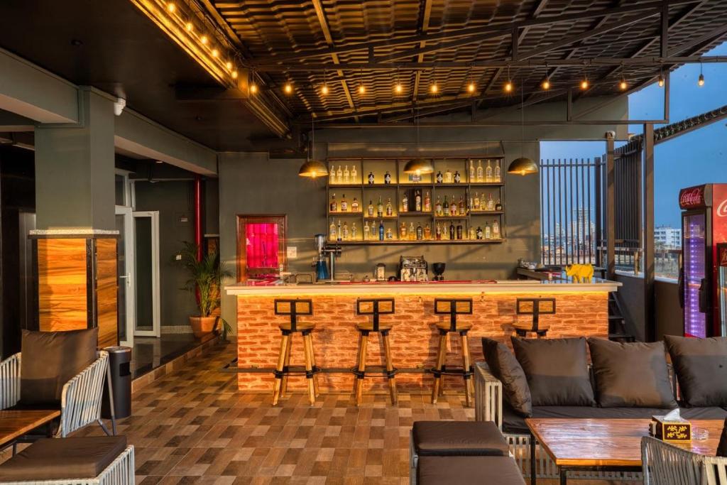 Lounge nebo bar v ubytování Studio16