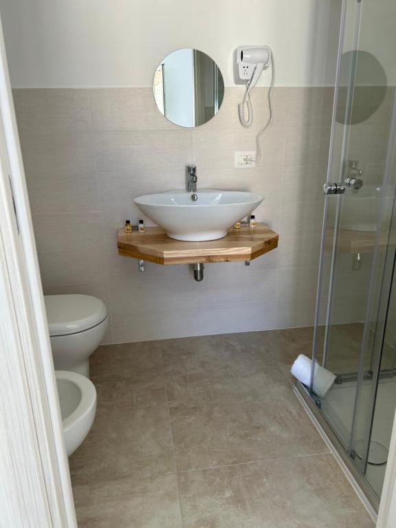 Koupelna v ubytování Il Marchesino B&B