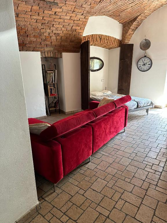 Posezení v ubytování CASA DI LUCA