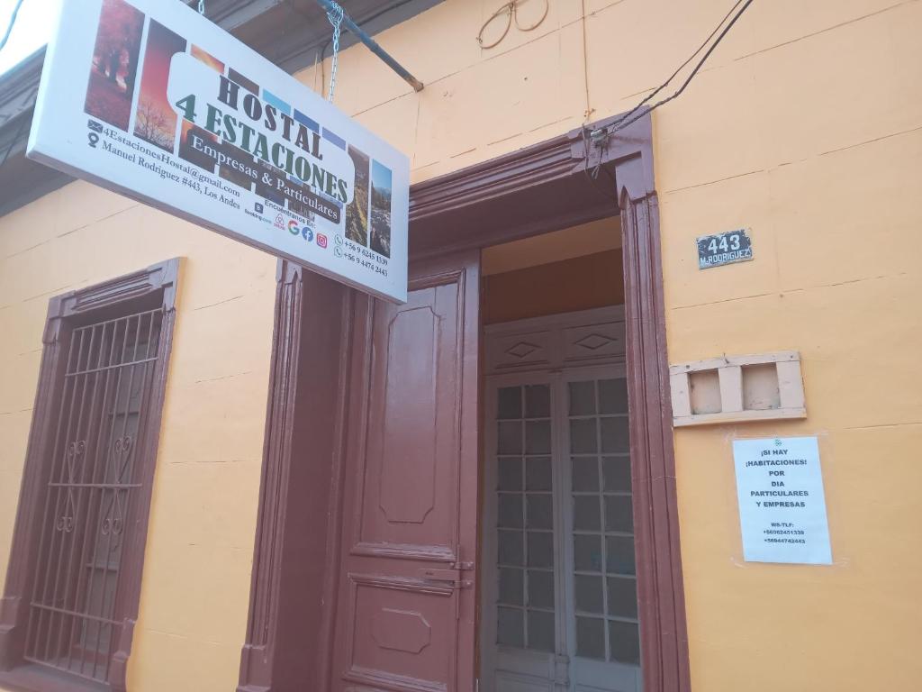 Exteriér nebo vchod ubytování Hostal 4 Estaciones