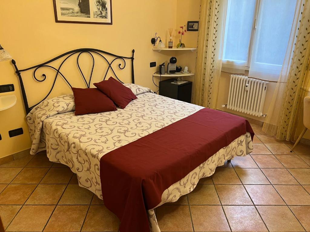 Postel nebo postele na pokoji v ubytování Il Timone Loreto
