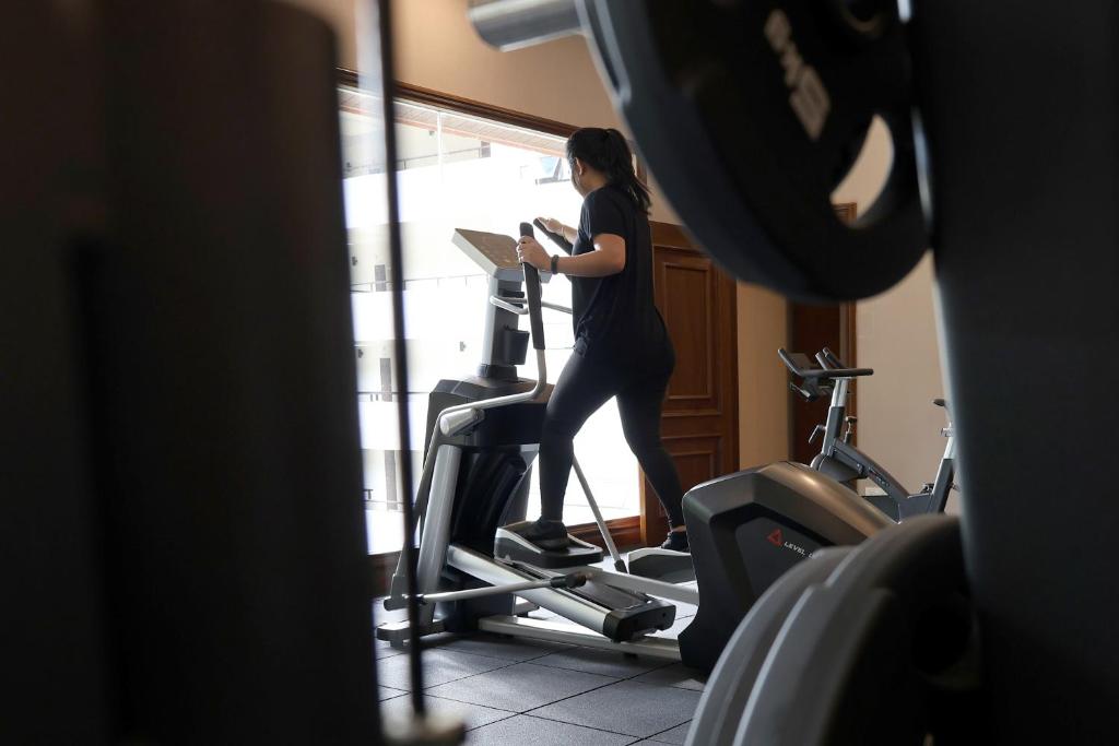 Fitness centrum a/nebo fitness zařízení v ubytování Damai Lagoon Resort