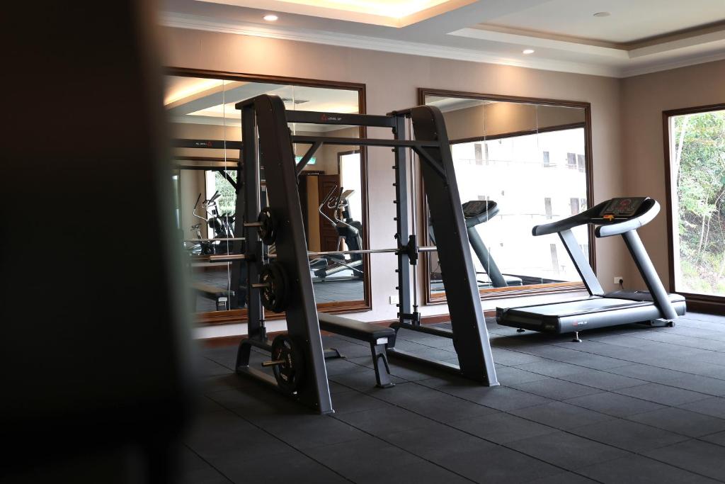 Fitness centrum a/nebo fitness zařízení v ubytování Damai Lagoon Resort