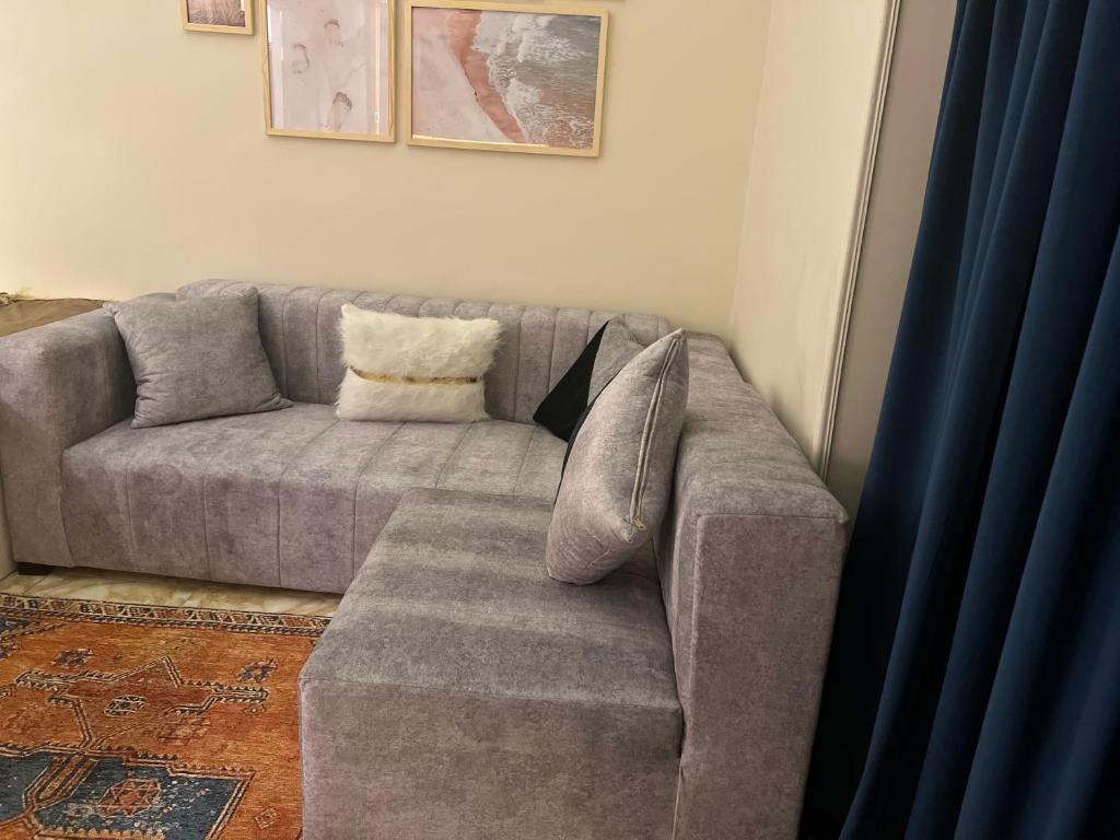 Area soggiorno di Pyramids Top guest house