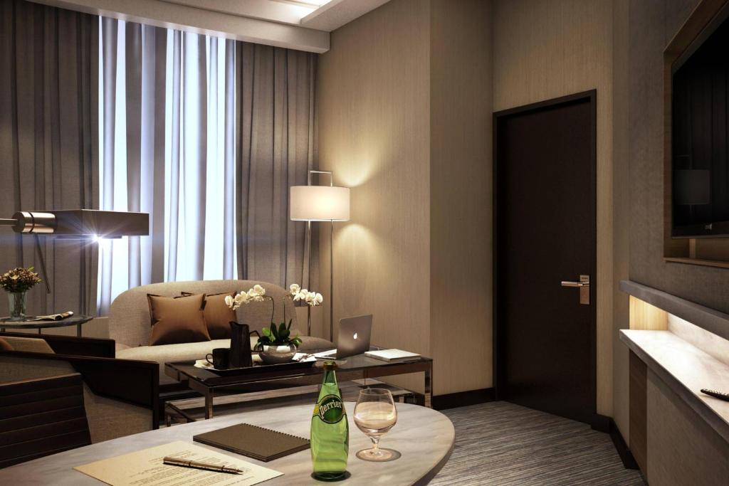 Posezení v ubytování JW Marriott Kuala Lumpur