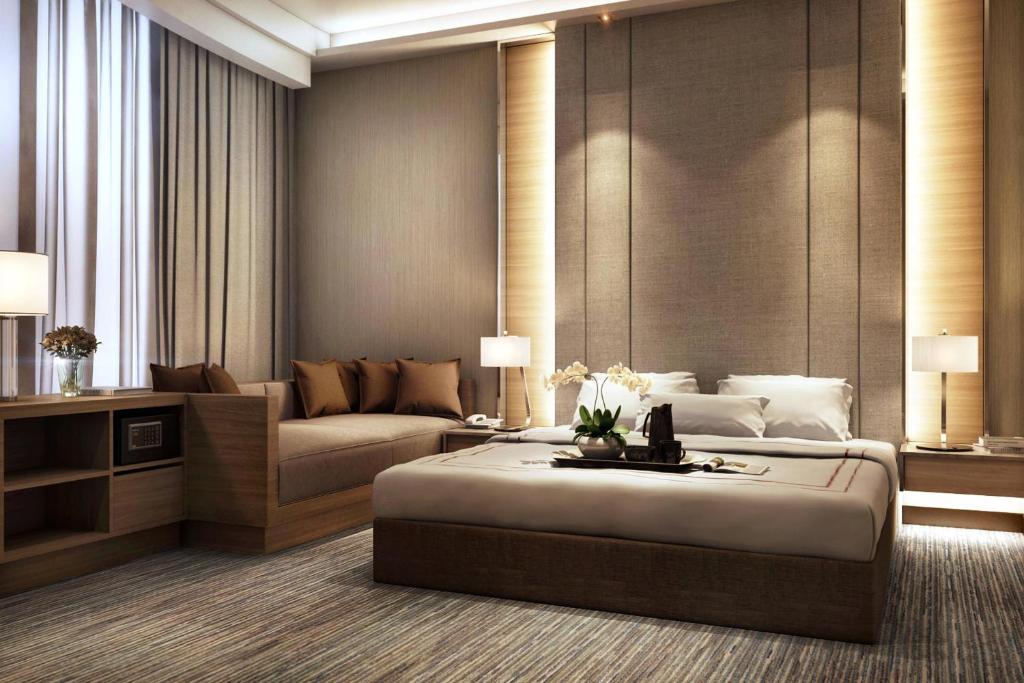 Posezení v ubytování JW Marriott Kuala Lumpur