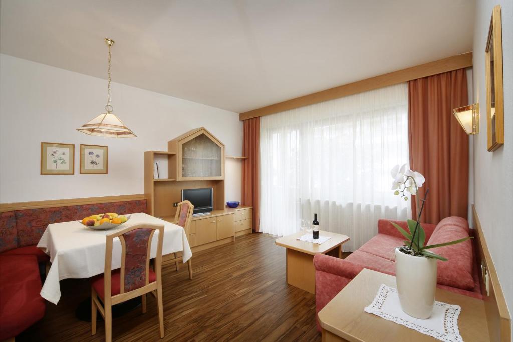 Posezení v ubytování Egger Apartments