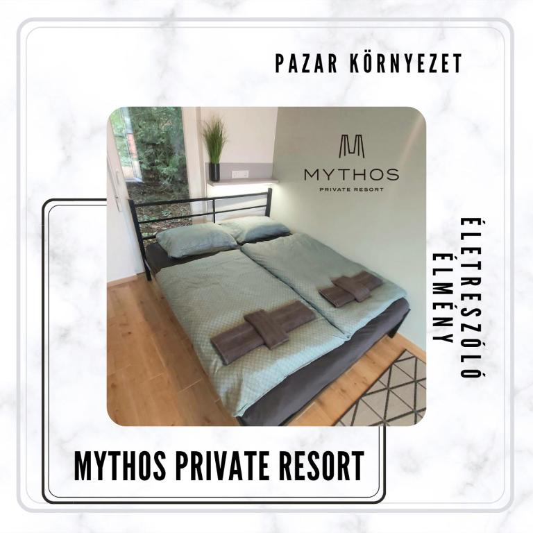 Postel nebo postele na pokoji v ubytování Mythos Private Resort
