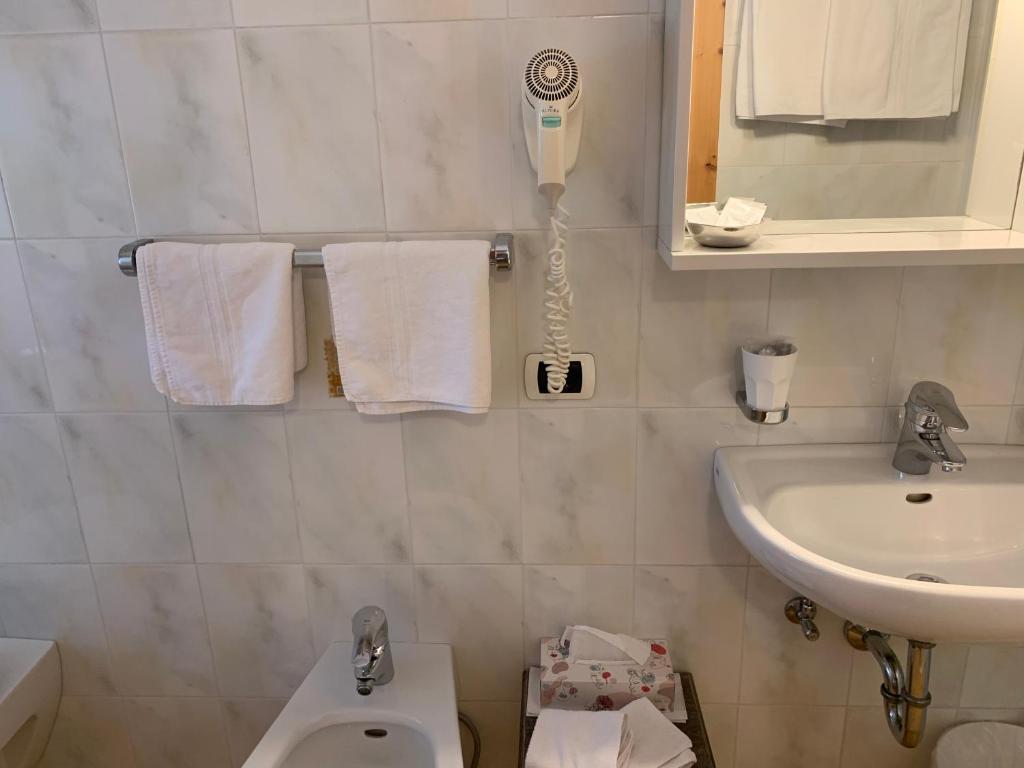 Kúpeľňa v ubytovaní B&B MARINA contacless check in