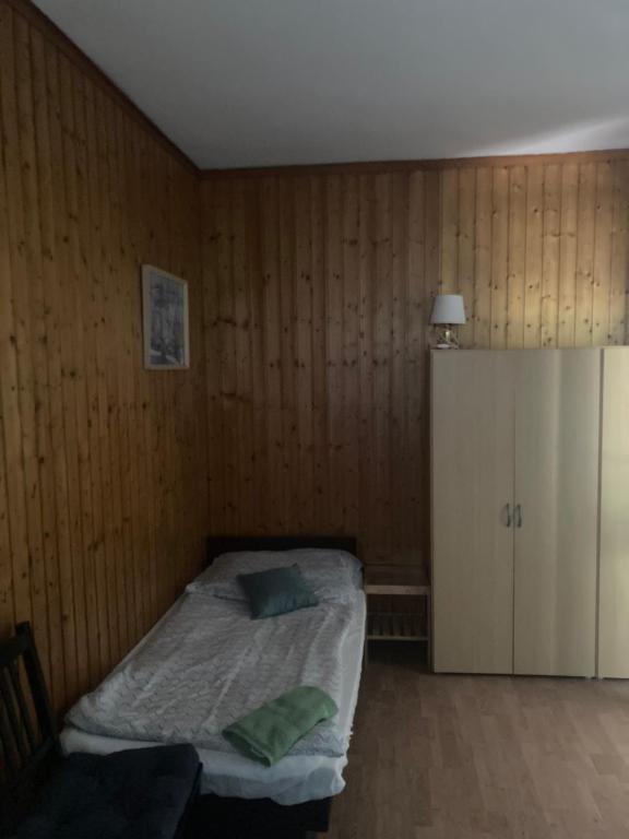 Postel nebo postele na pokoji v ubytování Apartman-Donau Tát
