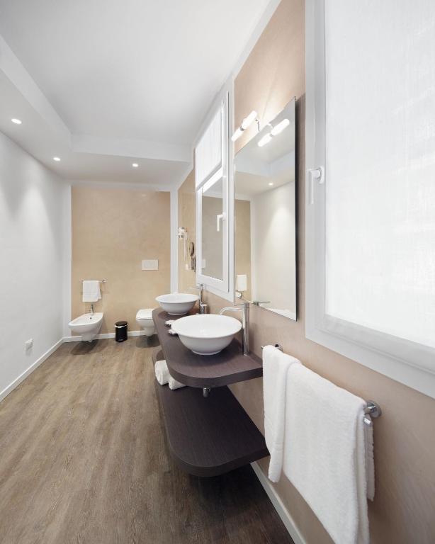 Kúpeľňa v ubytovaní Hotel Studio Inn Centrale & Milano Urban Padel
