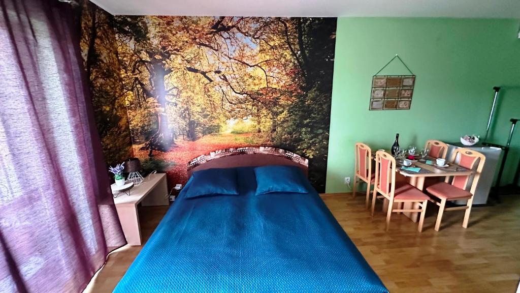 Postel nebo postele na pokoji v ubytování Apartments Liptov City