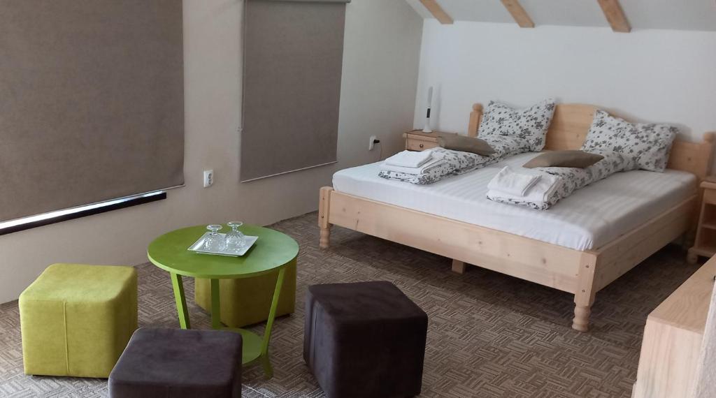 Postel nebo postele na pokoji v ubytování Casa Oaspeti Transfagarasan