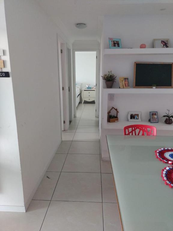 Postel nebo postele na pokoji v ubytování Quartos - Cíntia